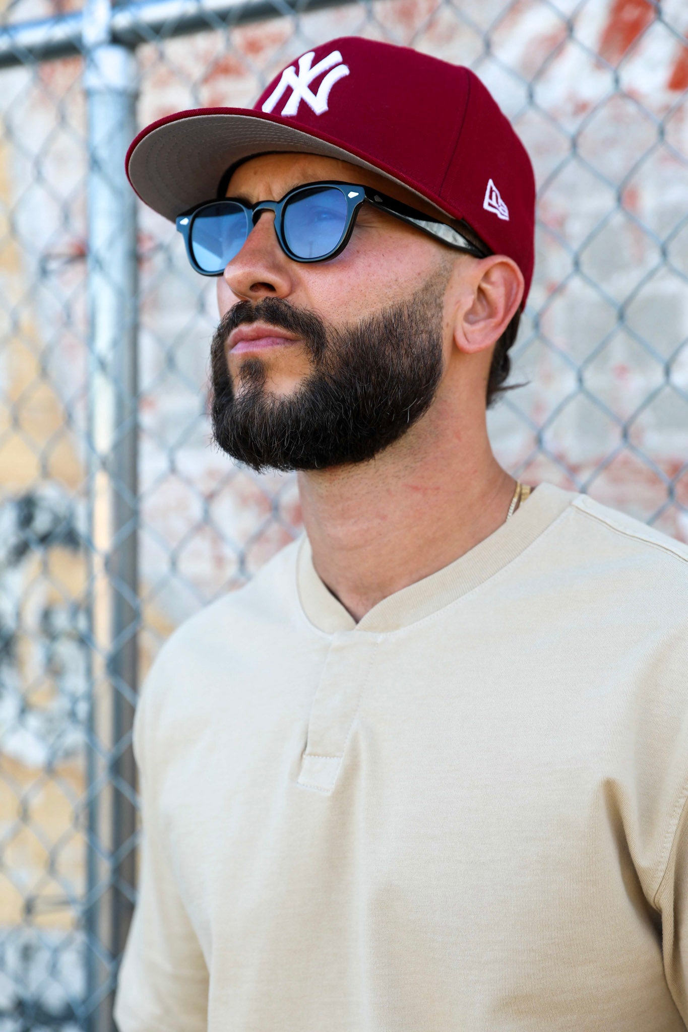 Relaxed Henley Sand
