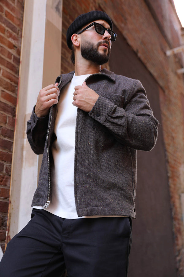 Tweed Zip-up Fuji - Signature Innovation Group
