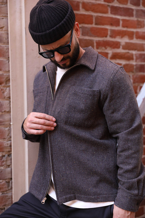 Tweed Zip-up Fuji - Signature Innovation Group