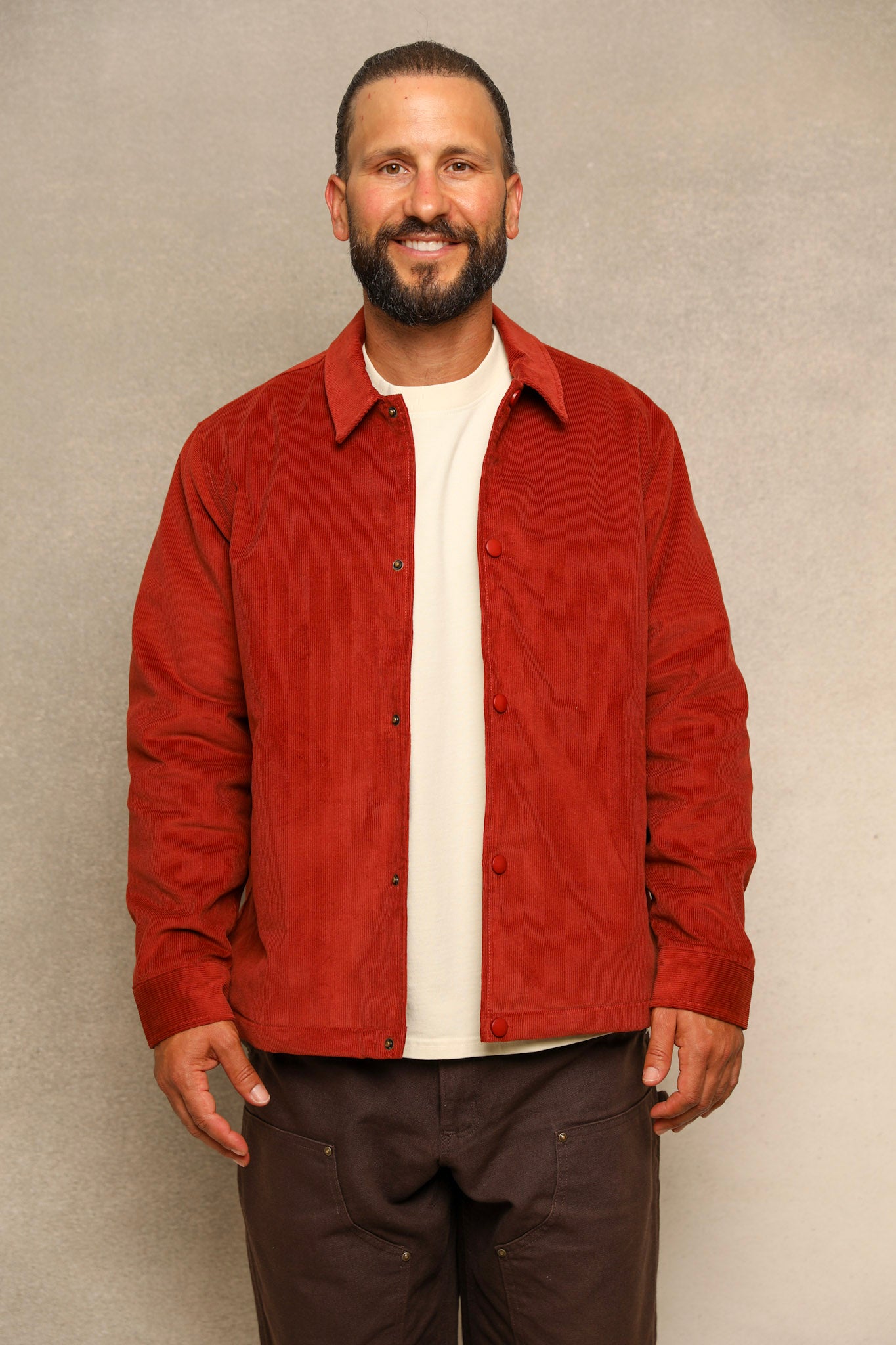 Corduroy Jacket Rust