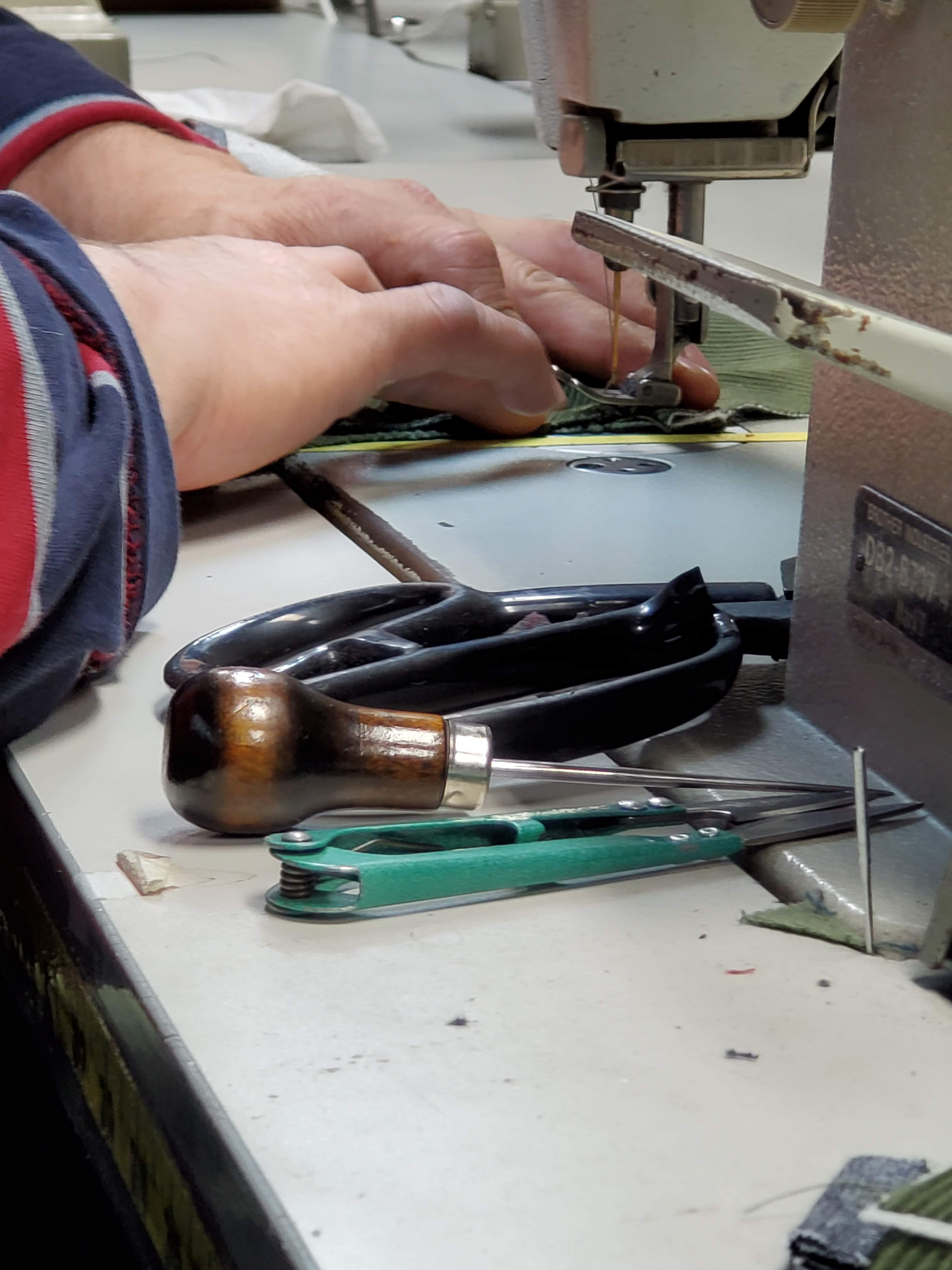 Lifetime repair on clothing