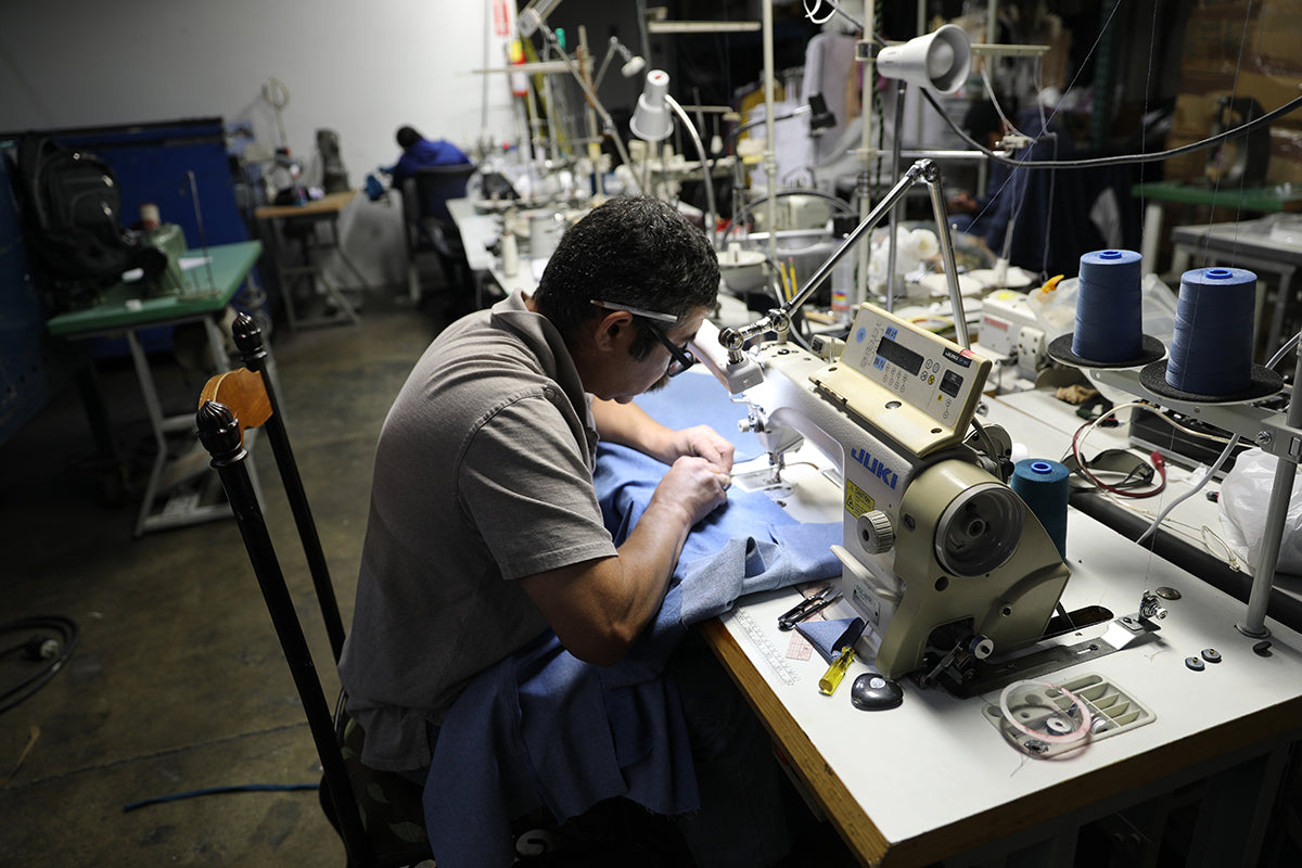 Signature Innovation Group garment manufacturing in Downtown Los Angeles, California.
