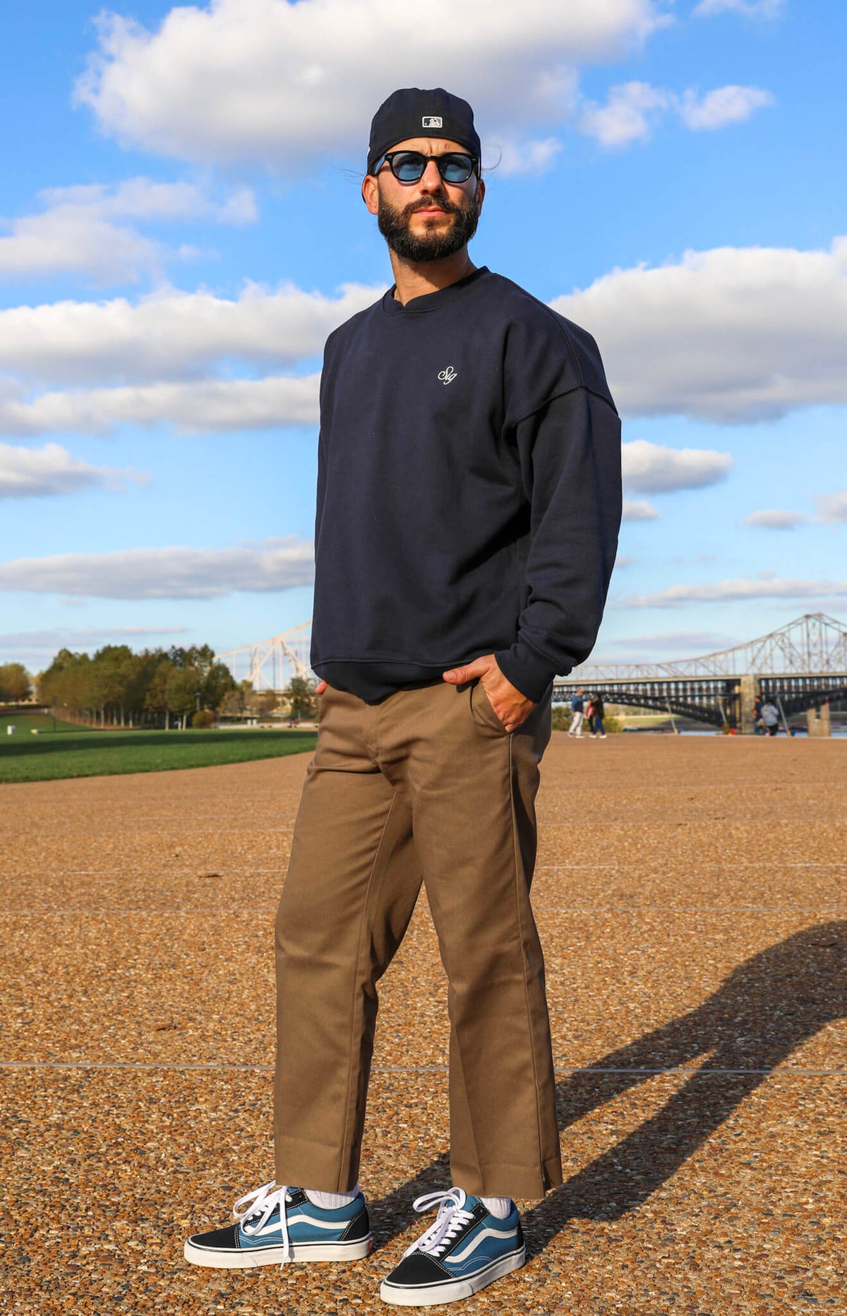 Crewneck Sweatshirt - Navy