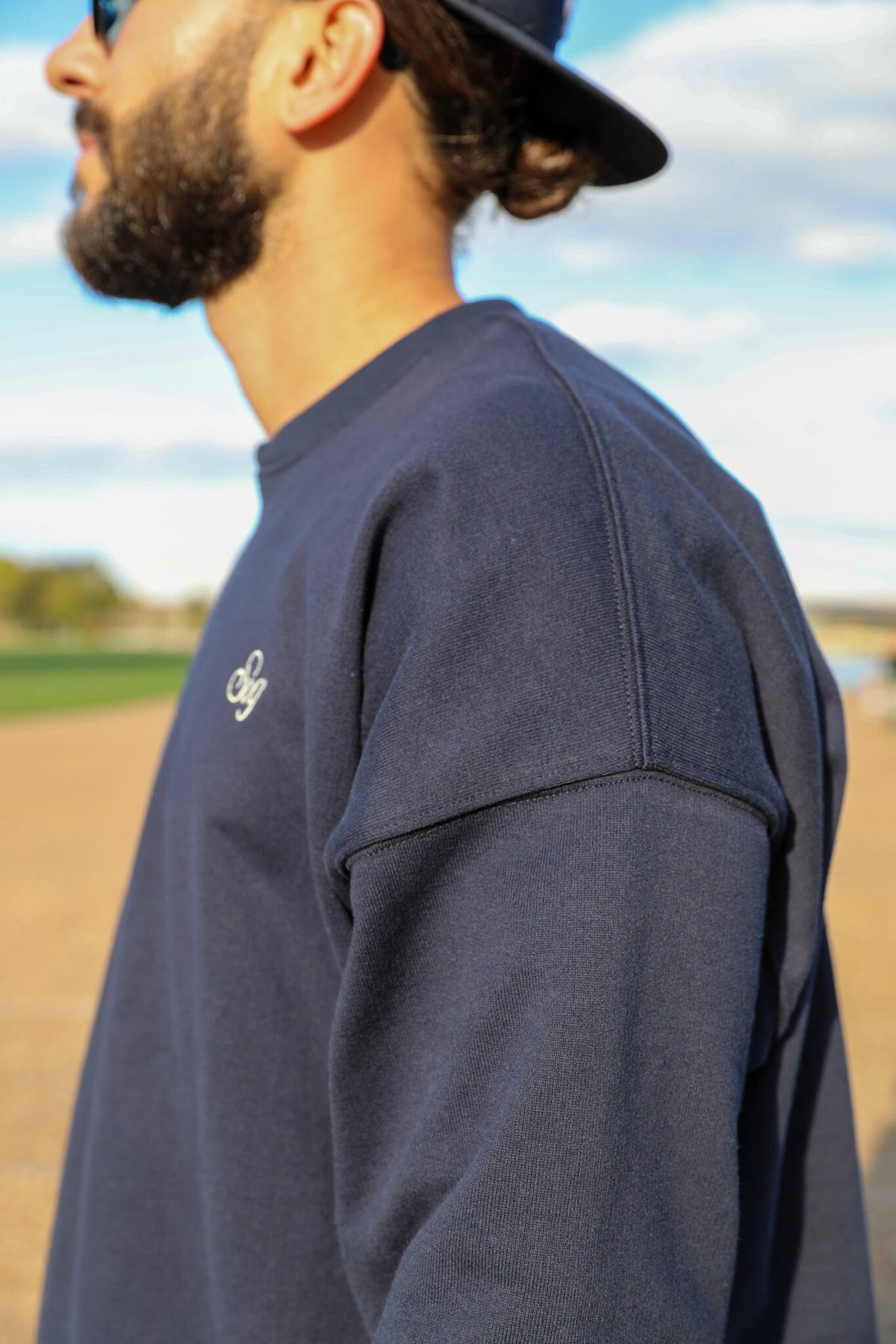 Crewneck Sweatshirt - Navy