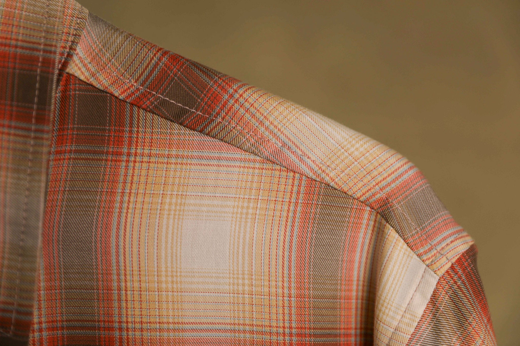 Utility Shirt Terracotta plaid