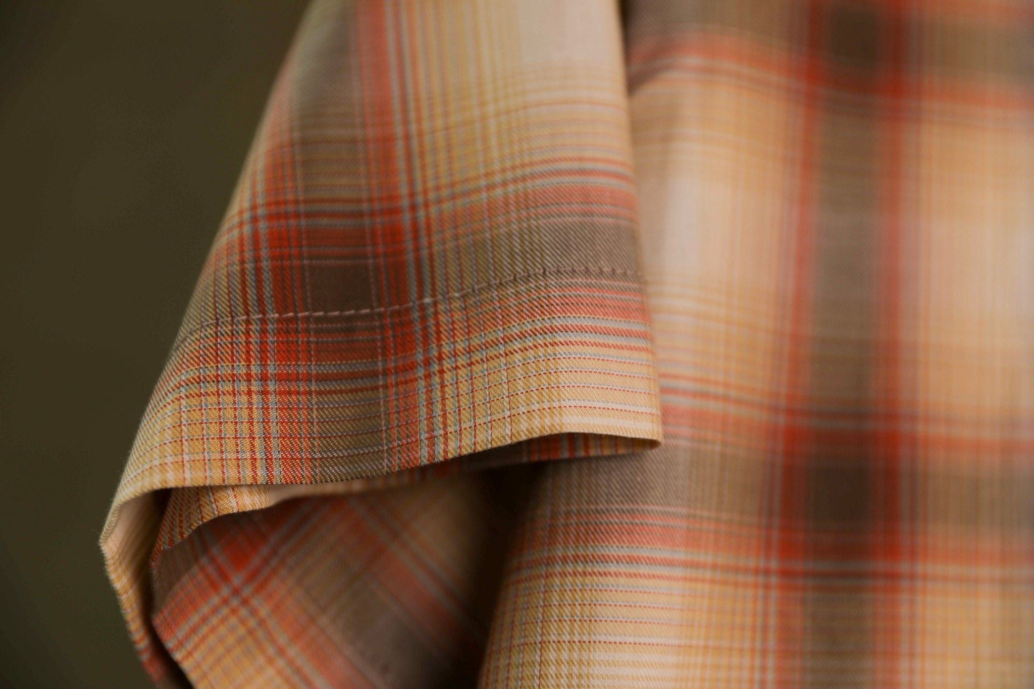 Utility Shirt Terracotta plaid