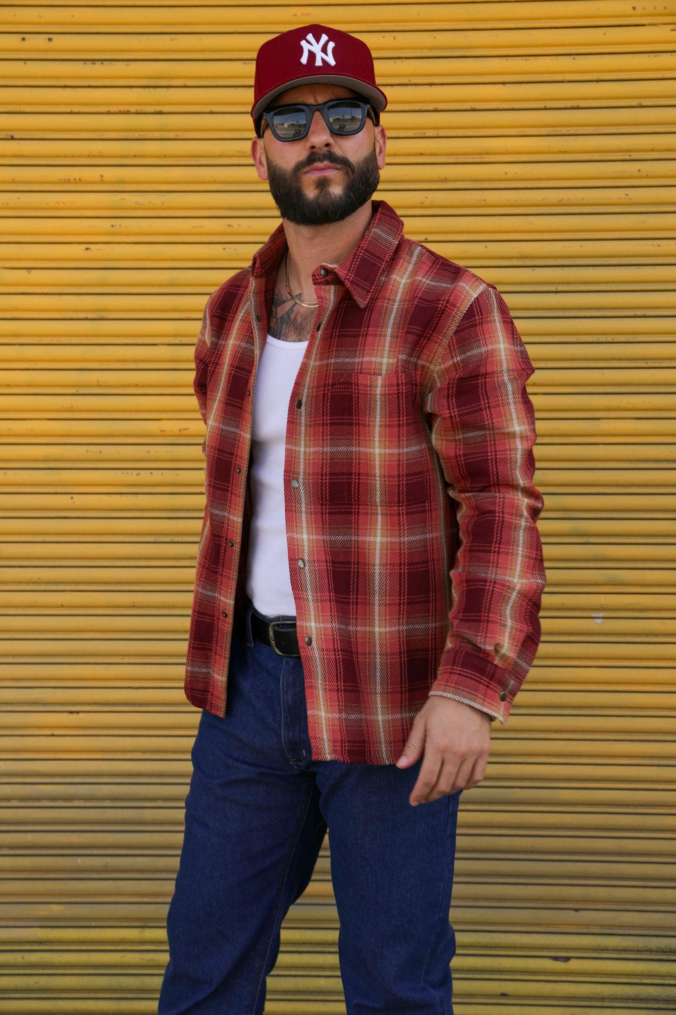 Baja shirt Jacket Terracotta