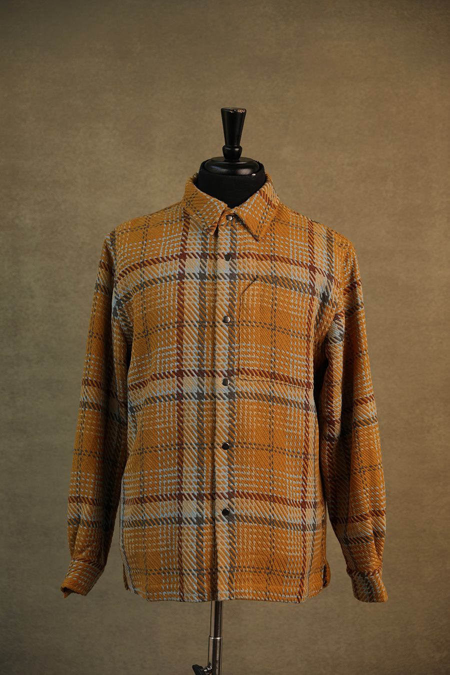 Loom Woven Jacket Mustard