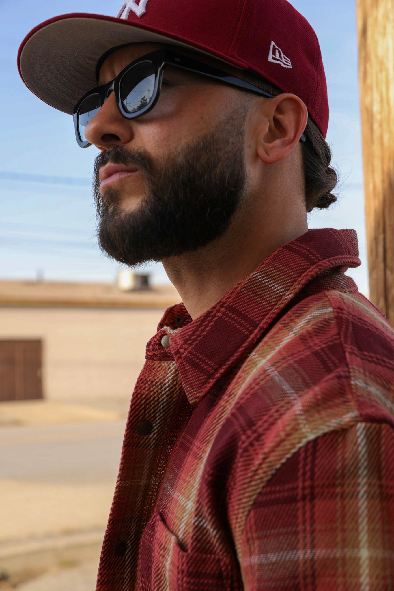 Baja shirt Jacket Terracotta