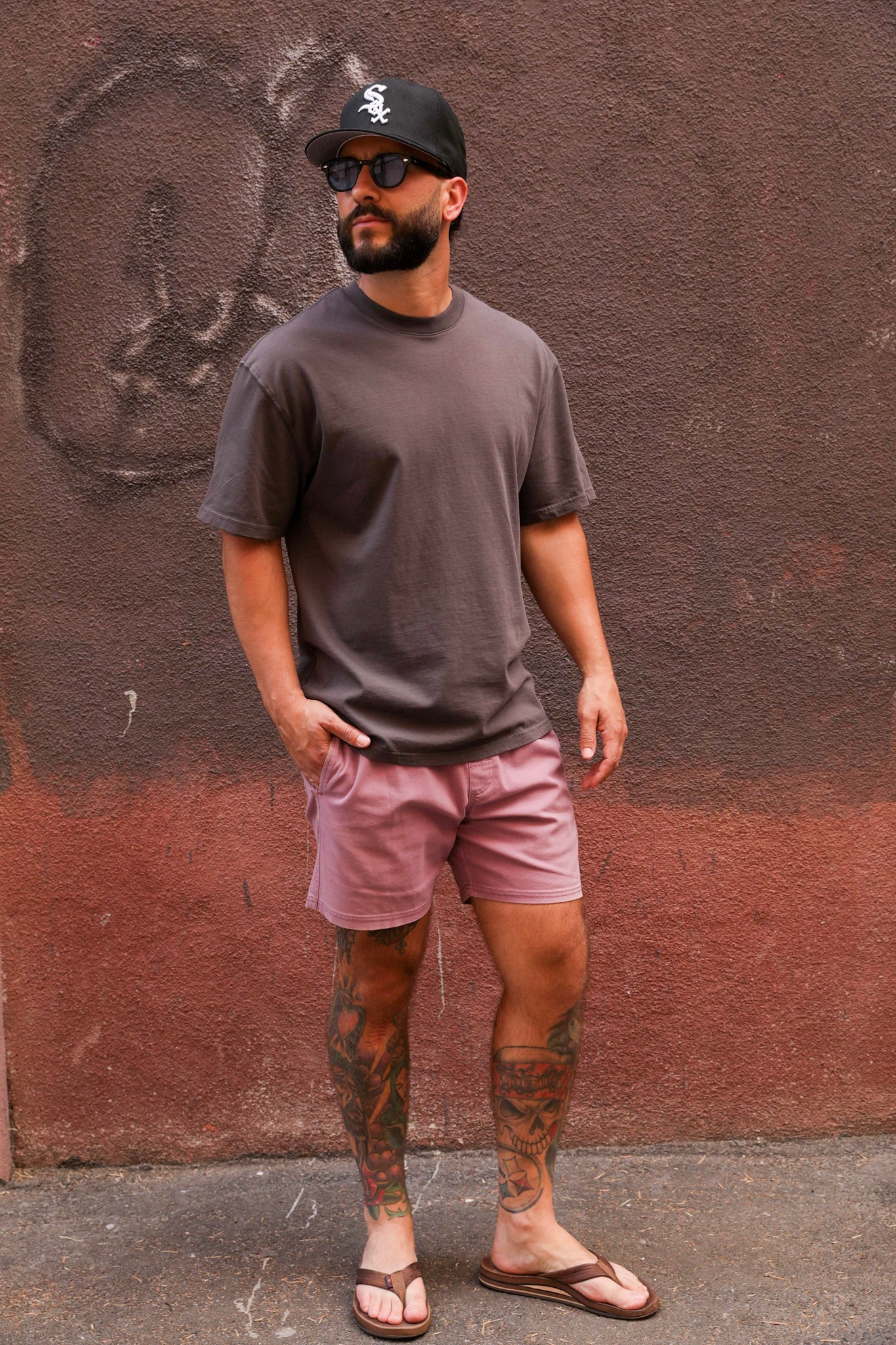 Relaxed Premium Rose Grey 9.5OZ Tee
