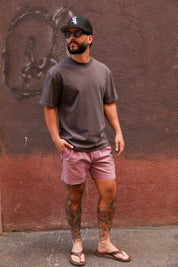 Relaxed Premium Rose Grey 9.5OZ Tee