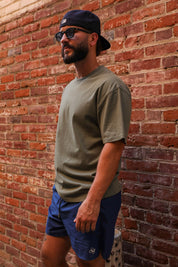 Relaxed Premium Green Tee 9.5OZ