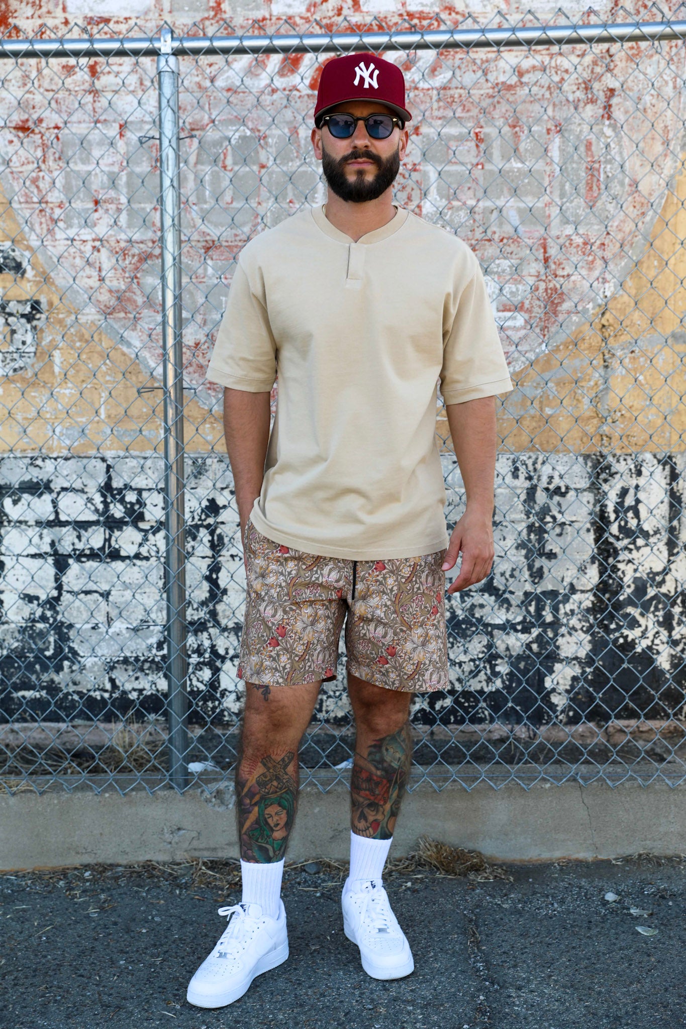 Relaxed Henley Sand