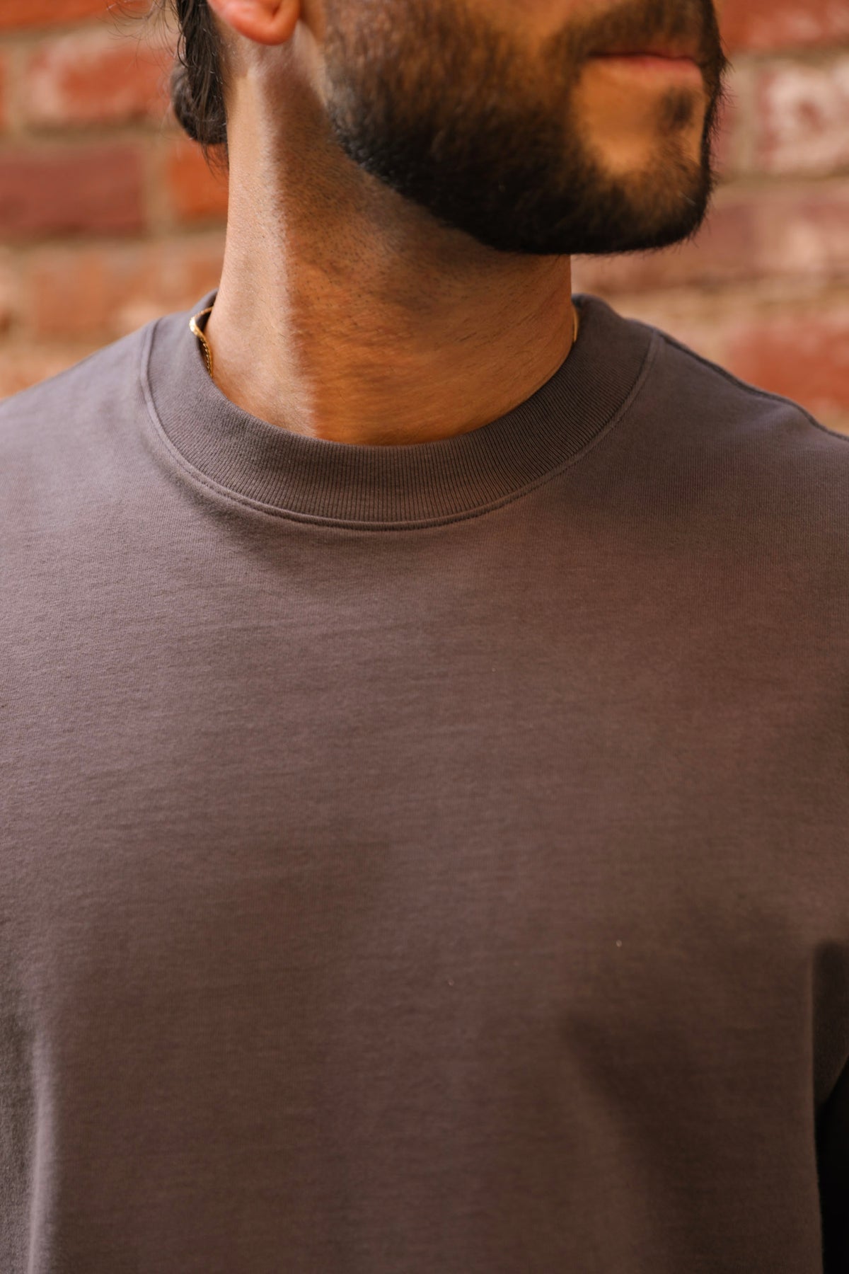 Relaxed Heavy Tee Rose grey