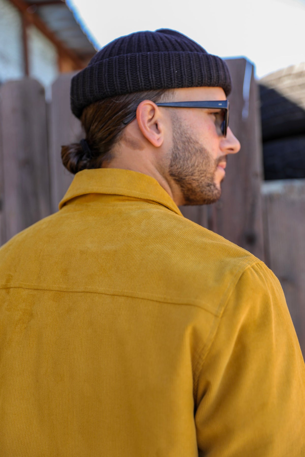 Corduroy Jacket Mustard with Flannel Liner