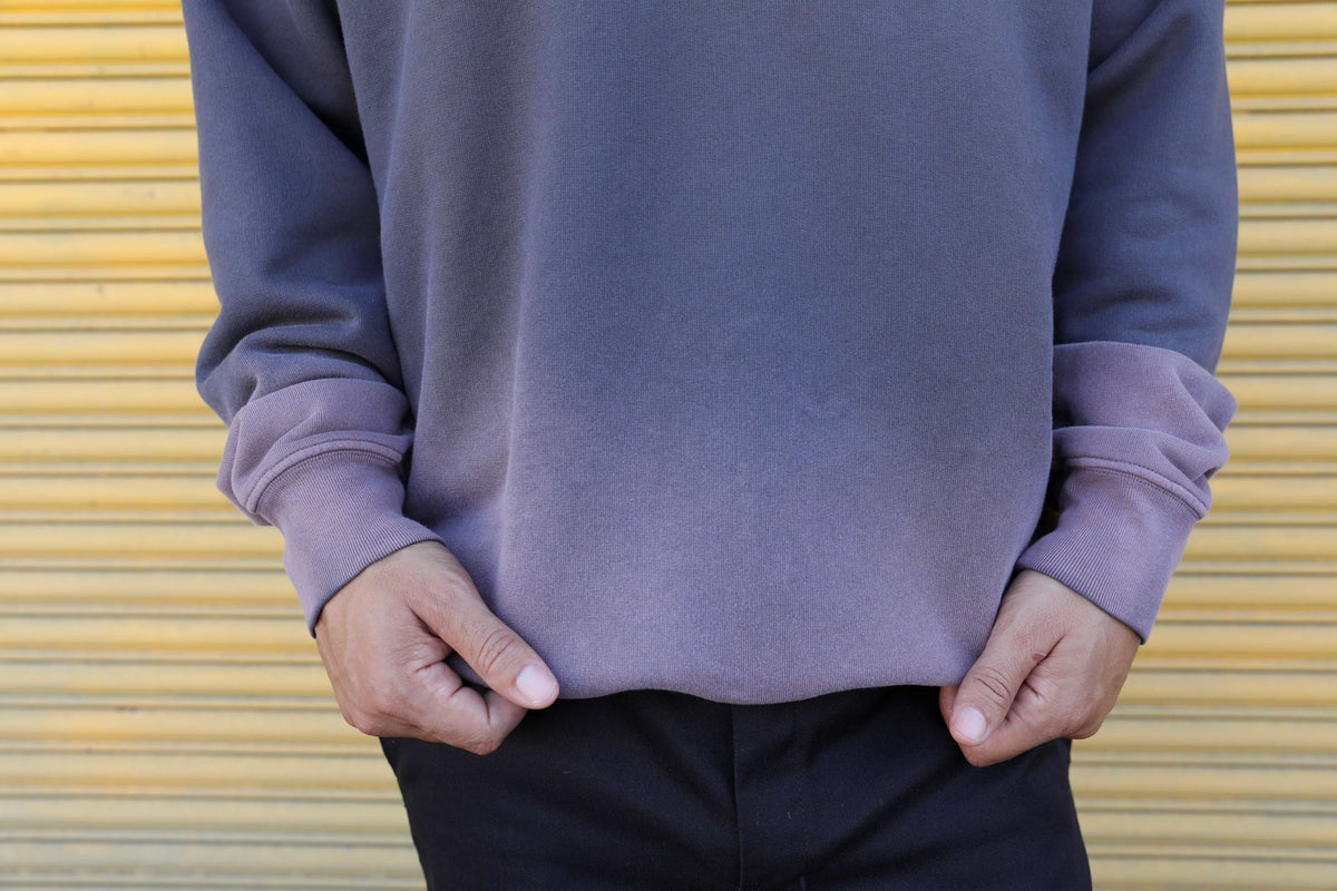 Rose Grey Vintage Fade Crewneck