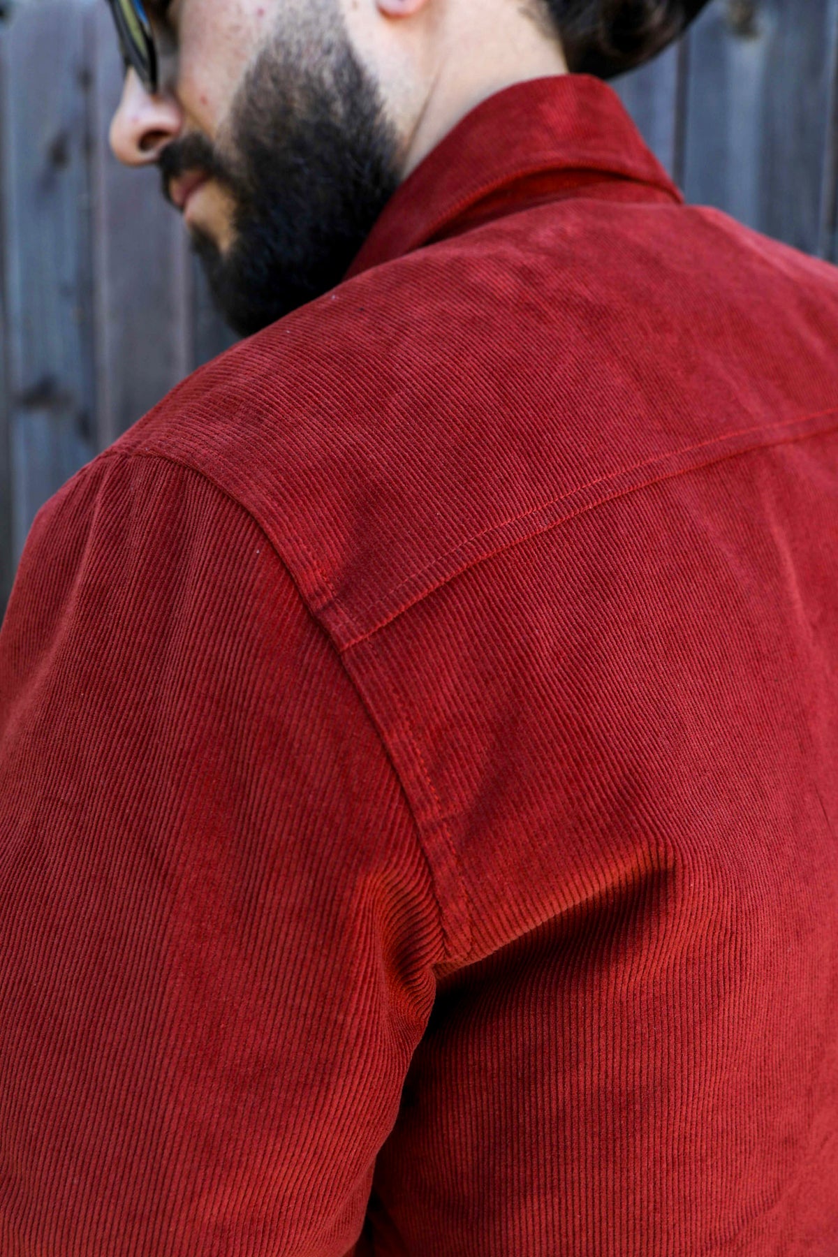 Corduroy Jacket Rust