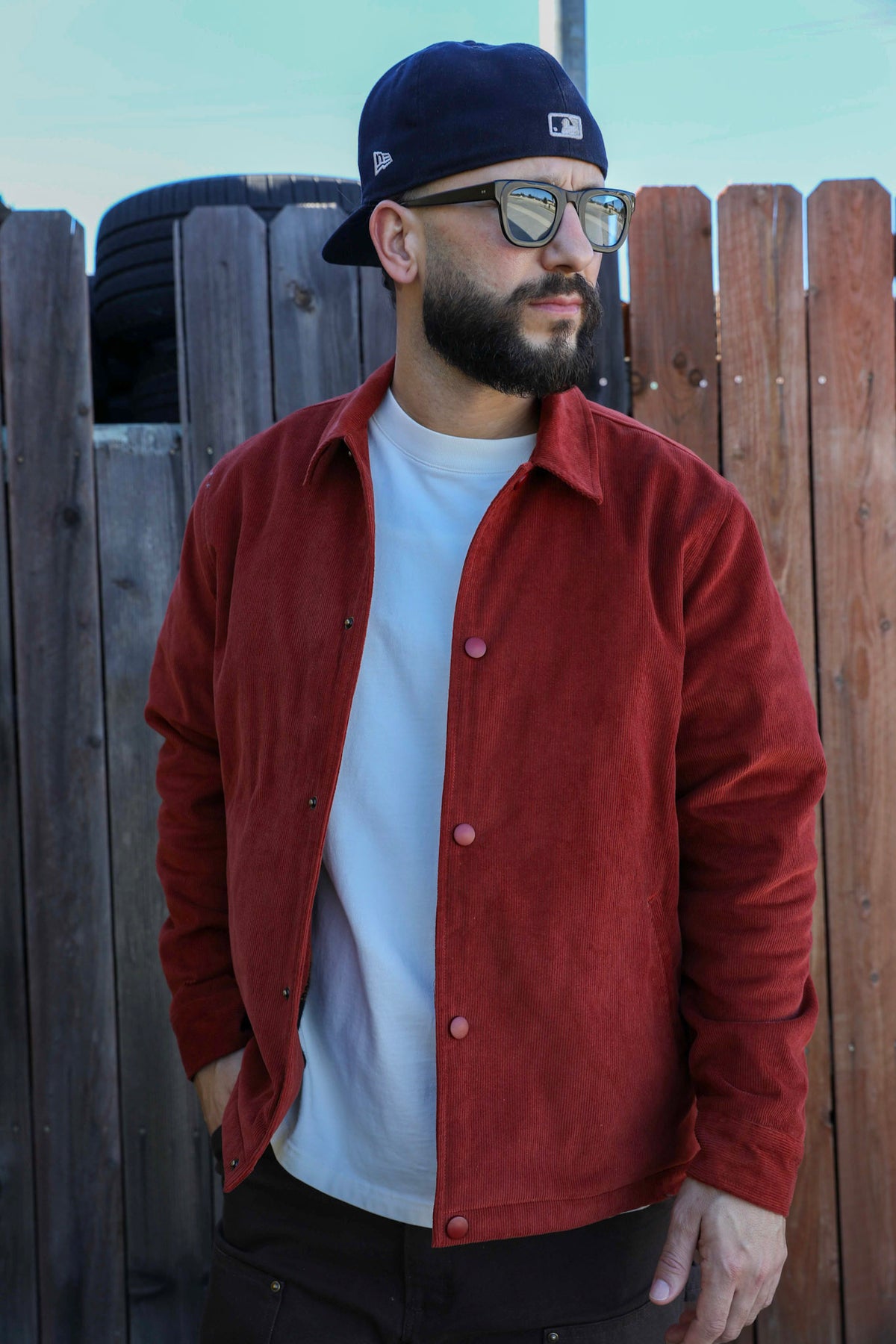 Corduroy Jacket Rust