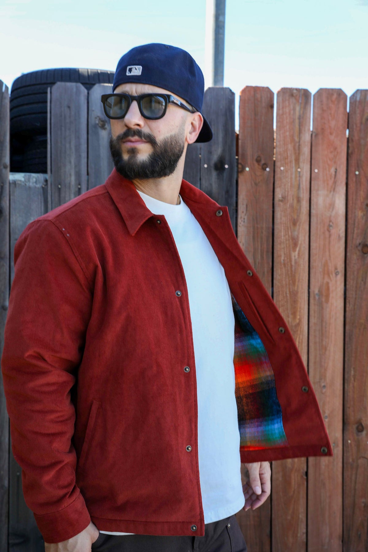 Corduroy Jacket Rust