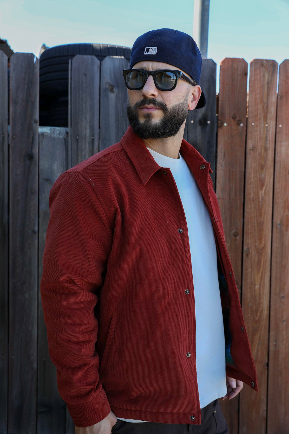 Corduroy Jacket Rust