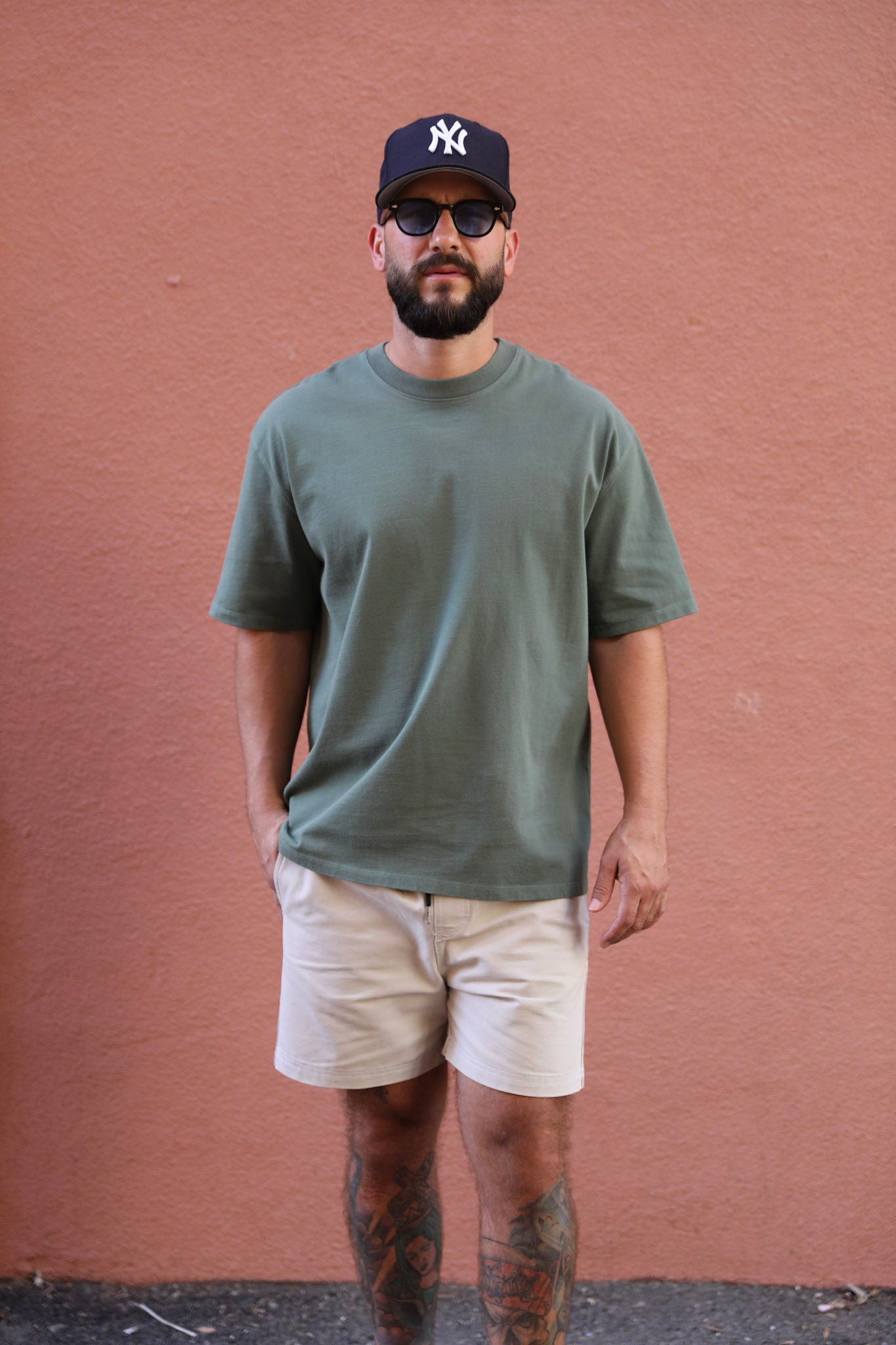 Heavy t-shirt Green Sage