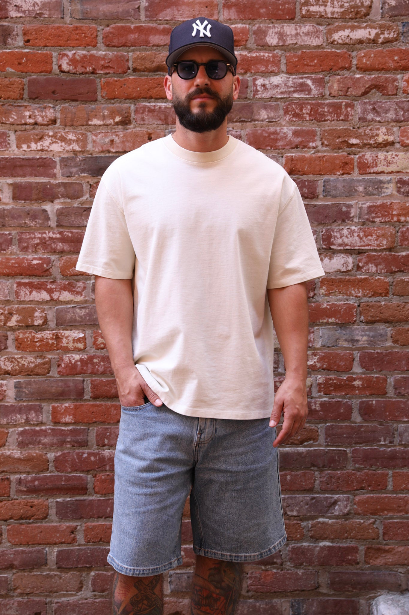 Heavy T-shirt Bone