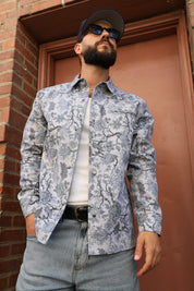 Paisley Shirt Jacket - Slab