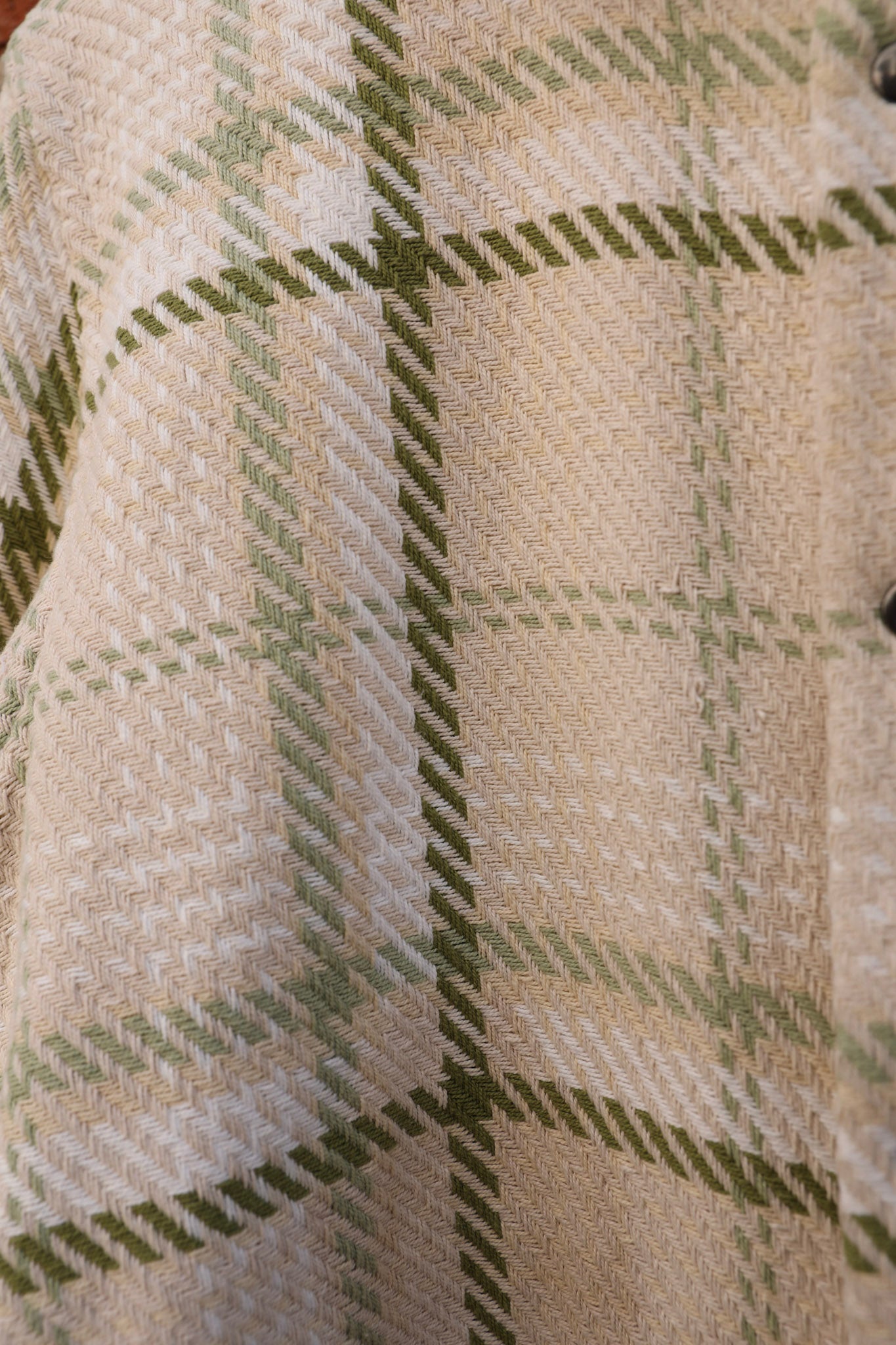 Loom Woven Jacket Bone
