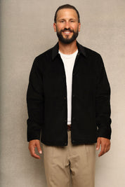 Corduroy Jacket Black with Liner