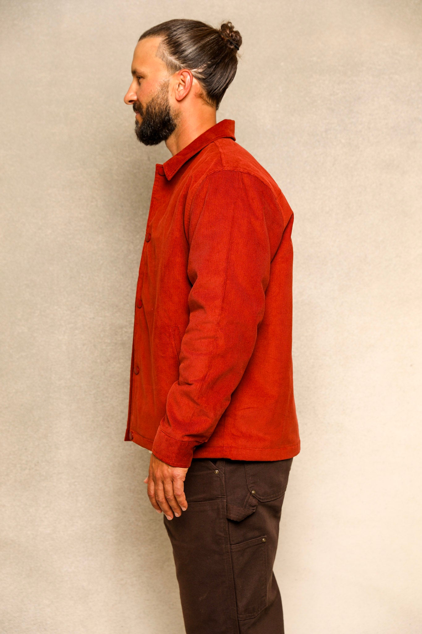Corduroy Jacket Rust