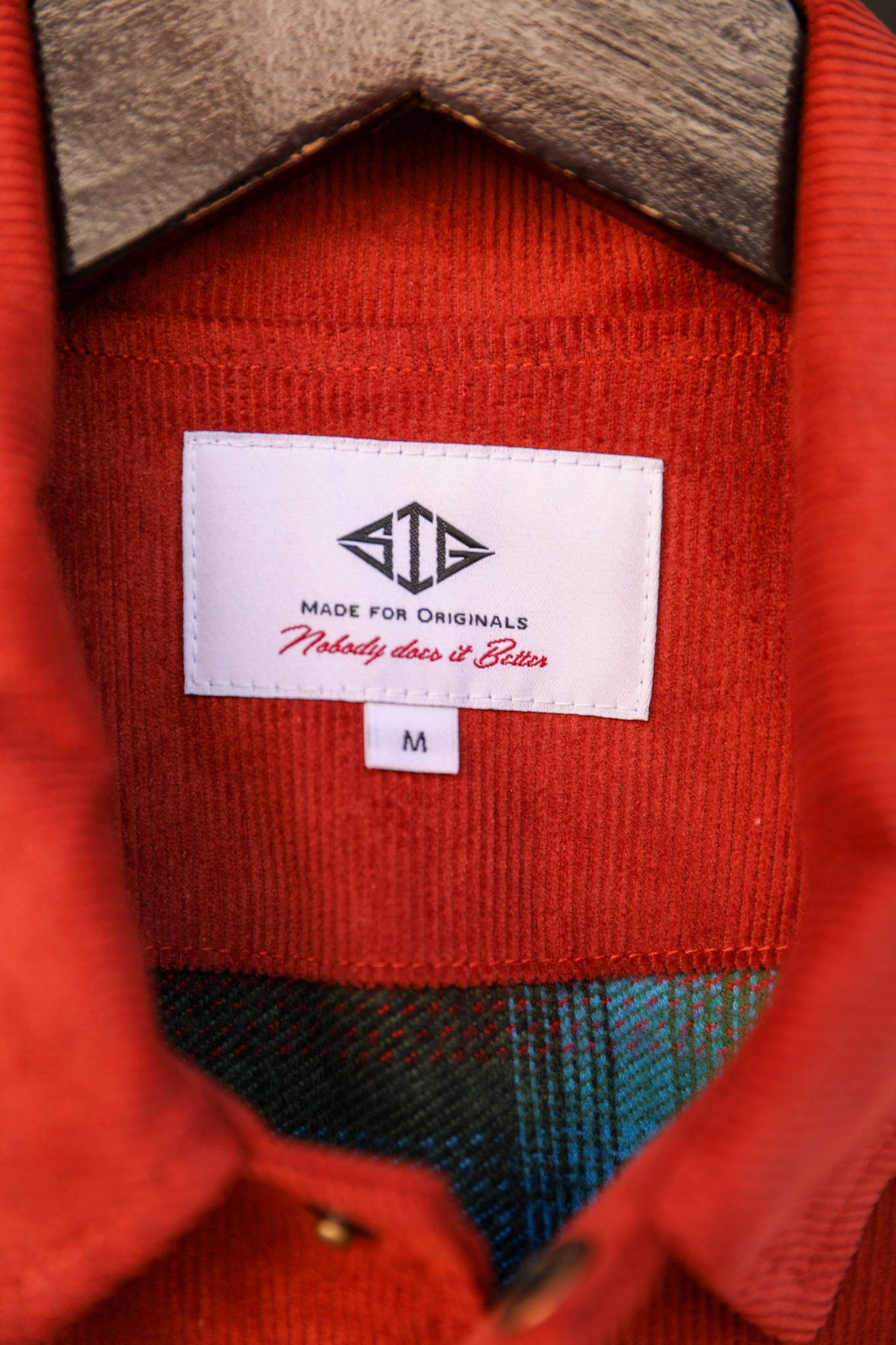 Corduroy Jacket Rust