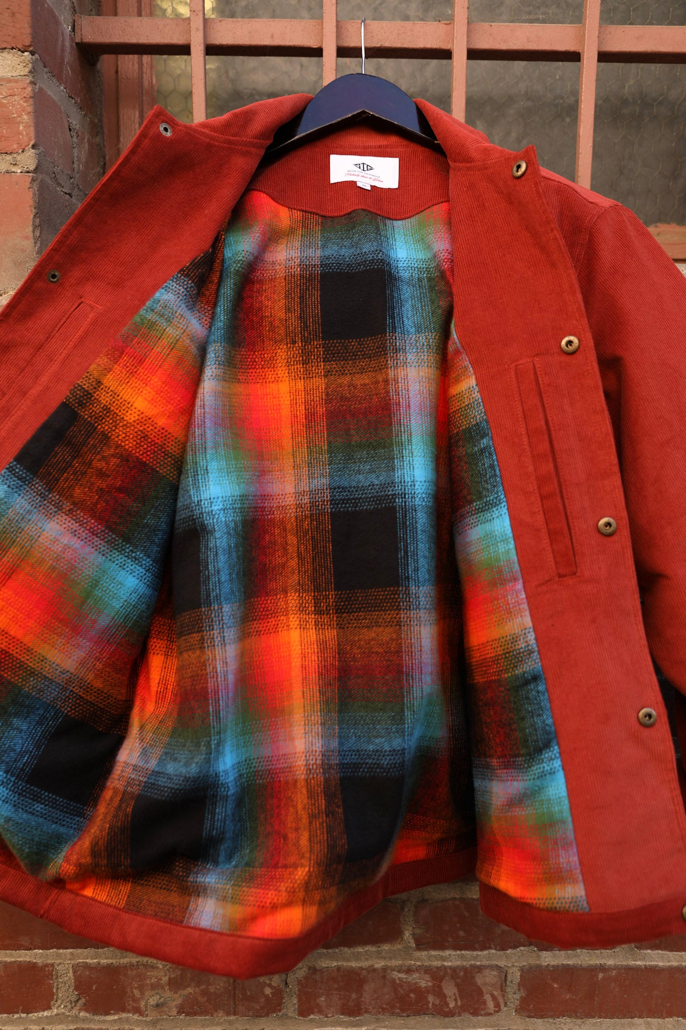 Corduroy Jacket Rust