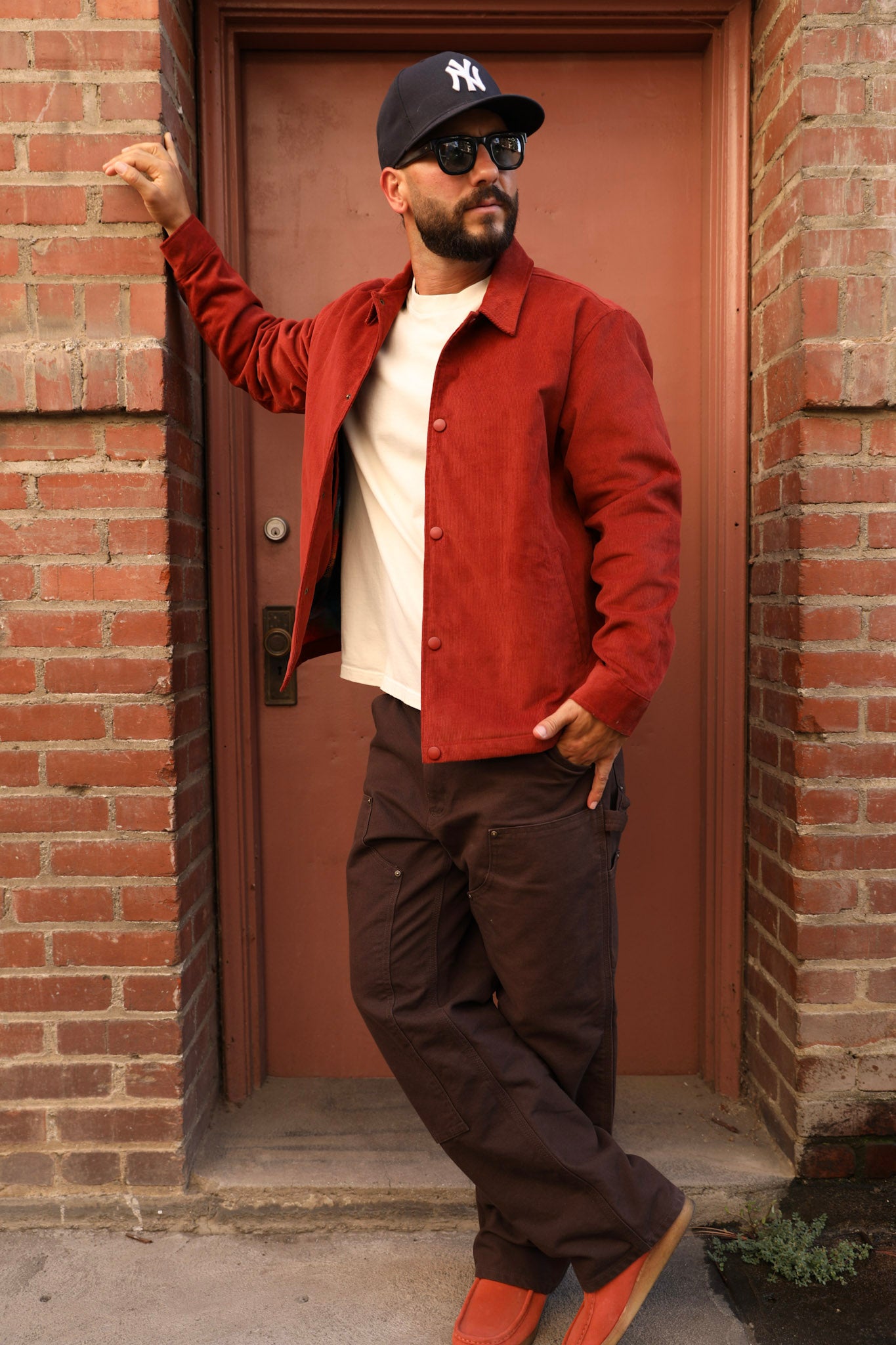 Corduroy Jacket Rust