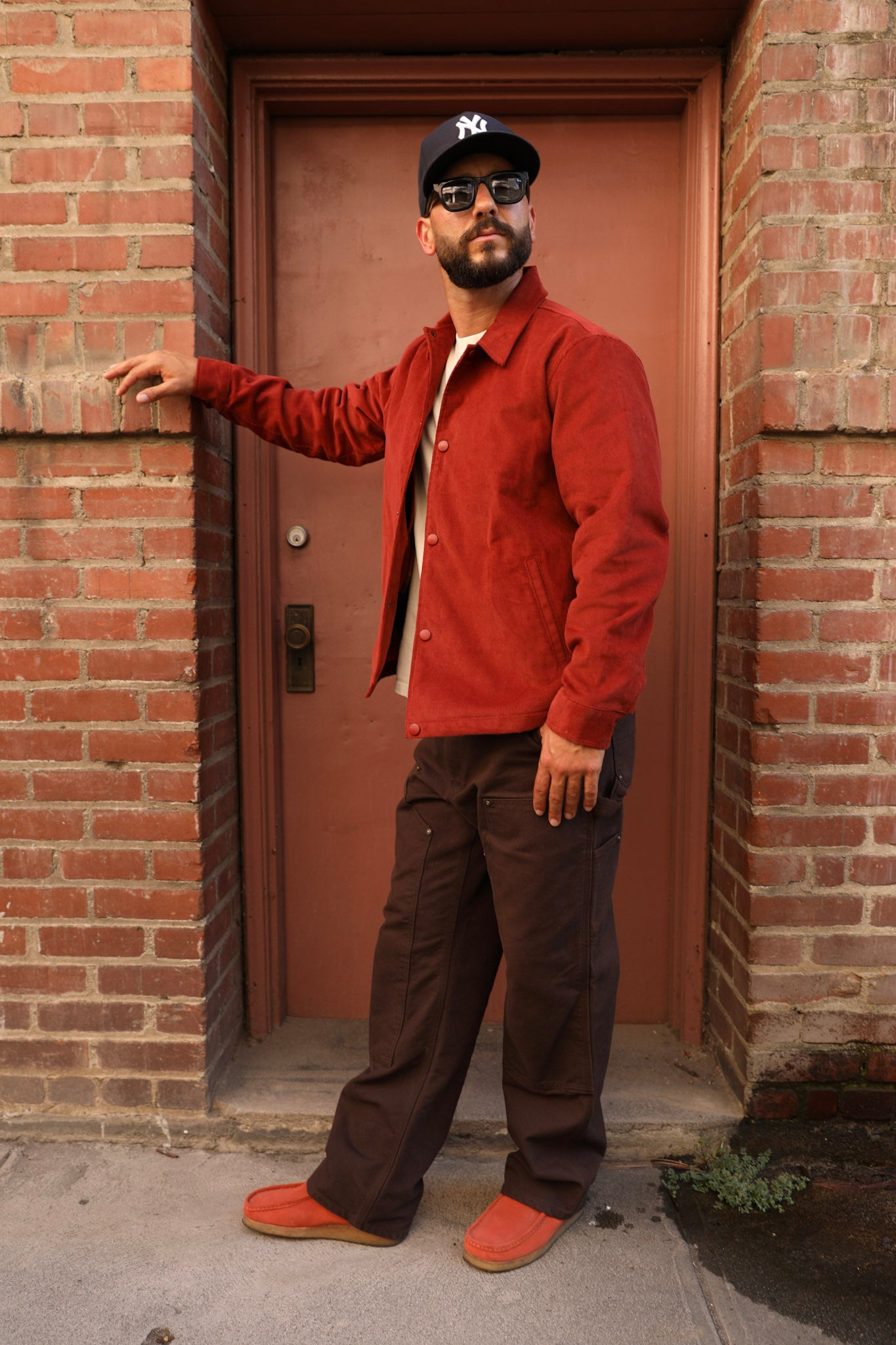 Corduroy Jacket Rust