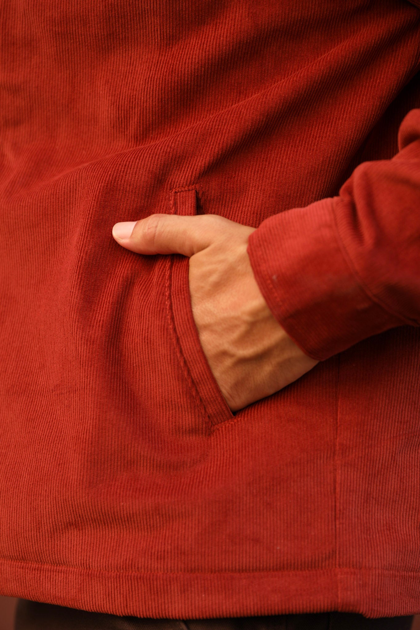 Corduroy Jacket Rust