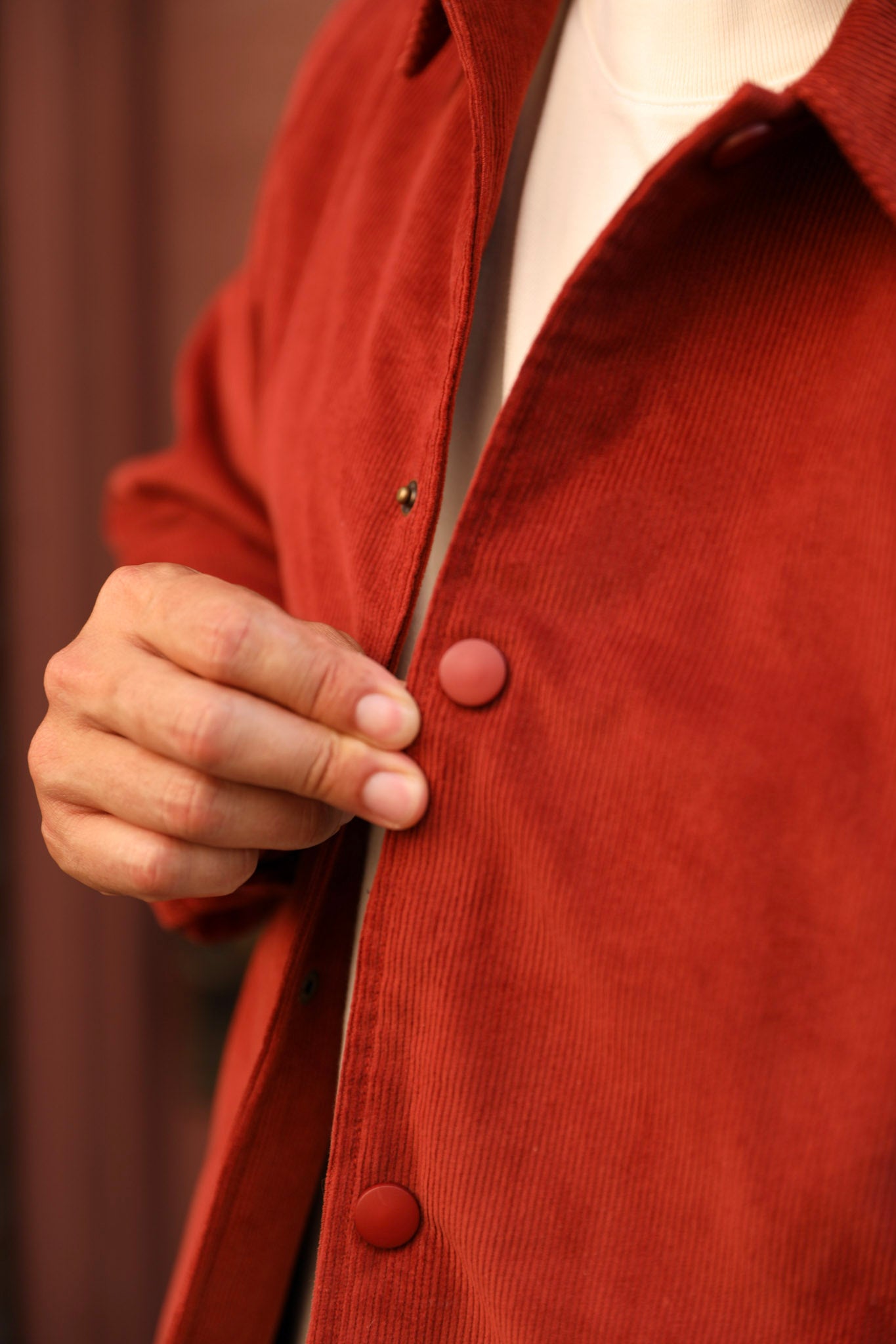 Corduroy Jacket Rust