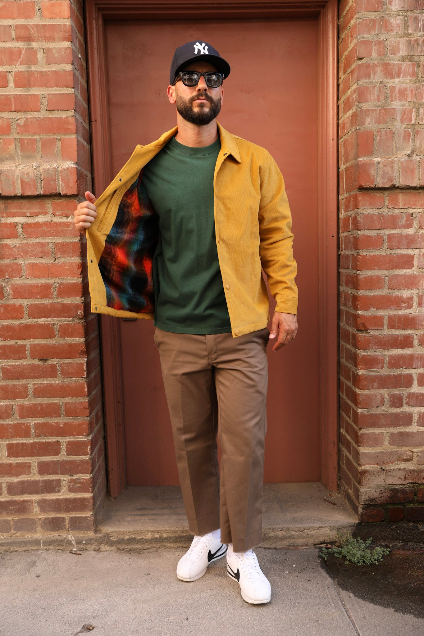 Corduroy Jacket Mustard with Flannel Liner