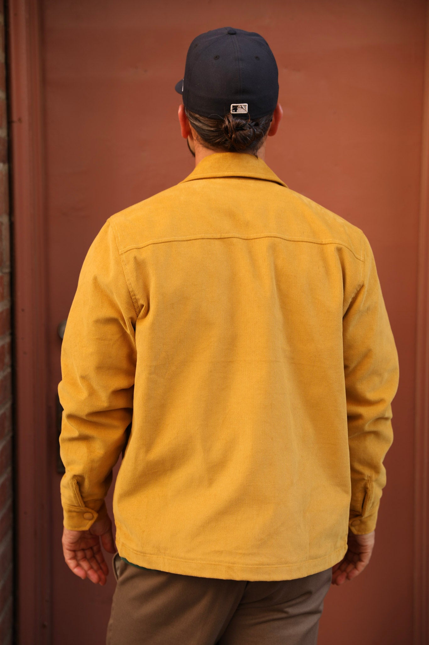 Corduroy Jacket Mustard with Flannel Liner