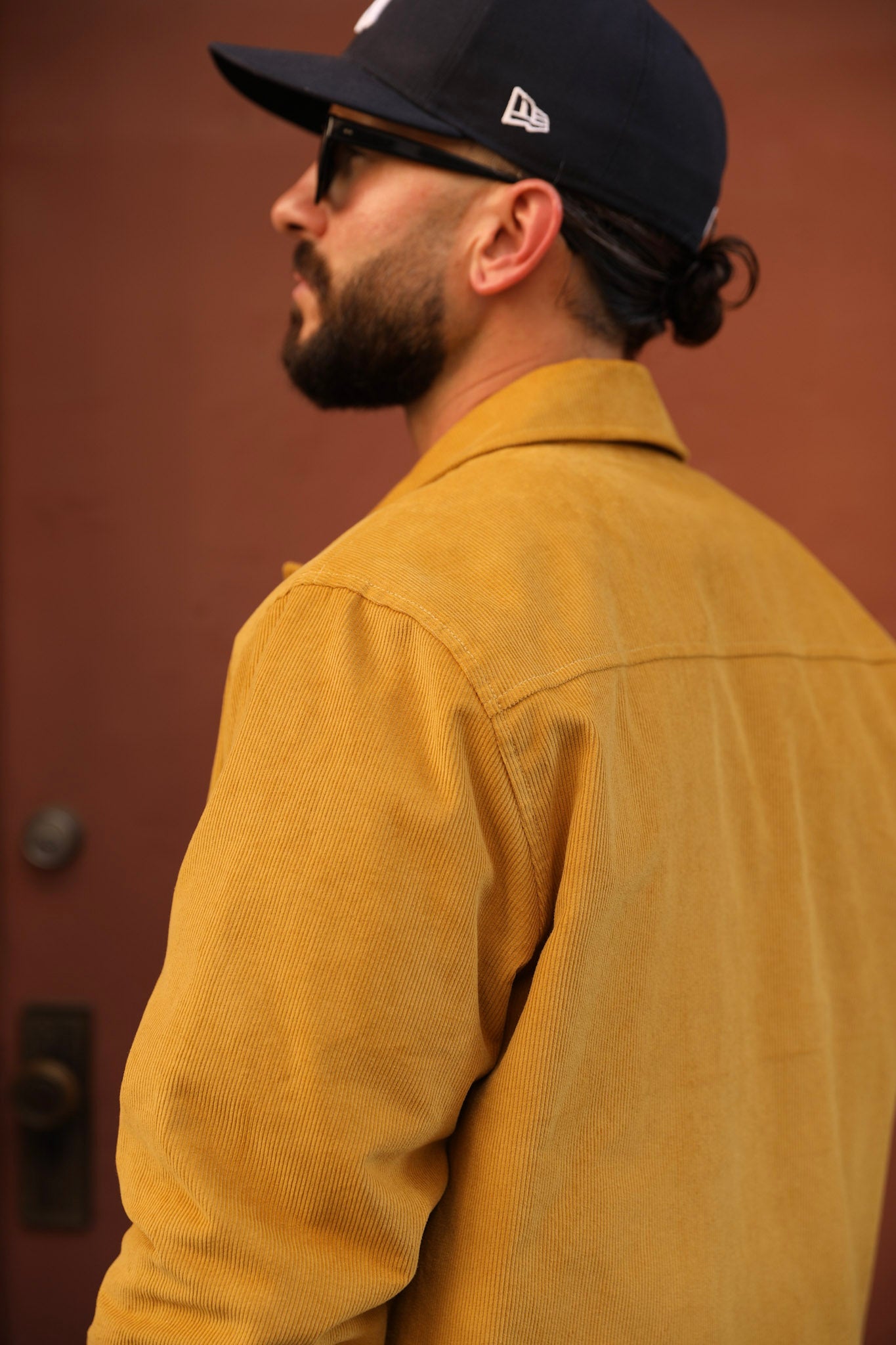 Corduroy Jacket Mustard with Flannel Liner