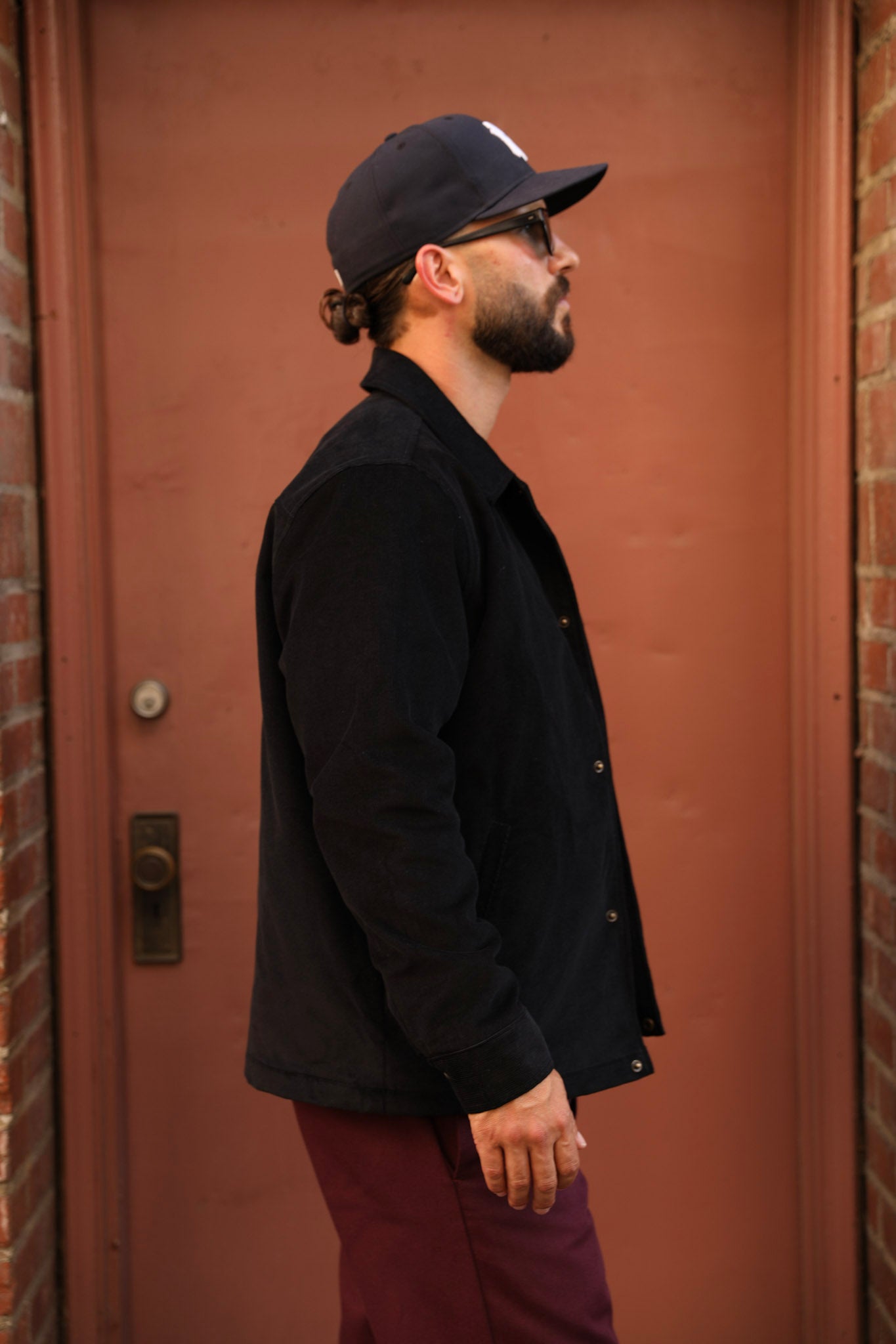 Corduroy Jacket Black with Liner