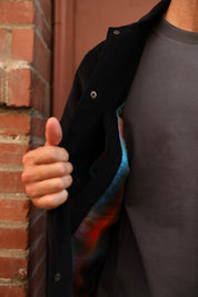 Corduroy Jacket Black with Liner