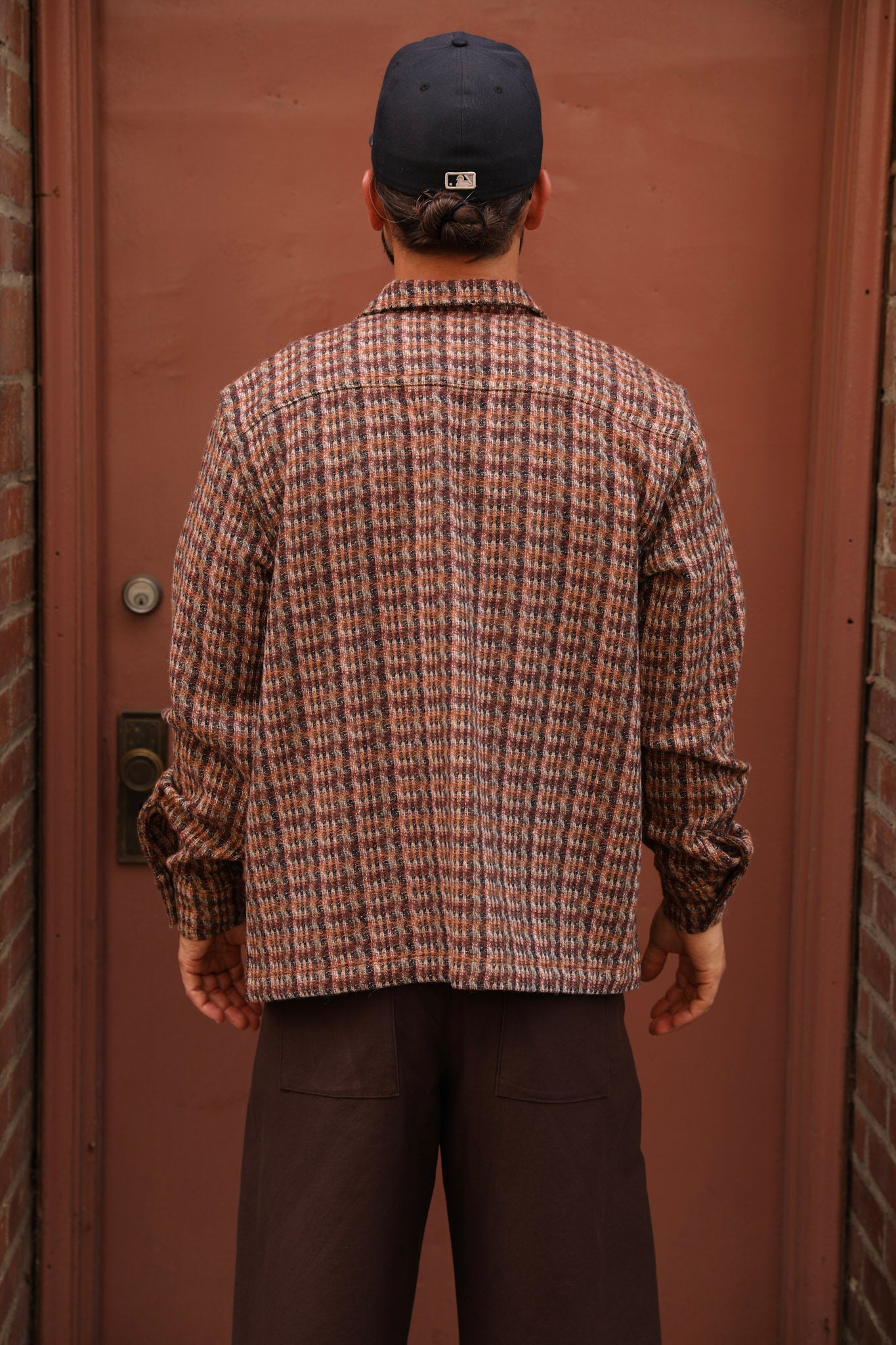 Tweed zip-up (upholstery)