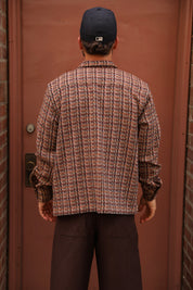 Tweed zip-up (upholstery)