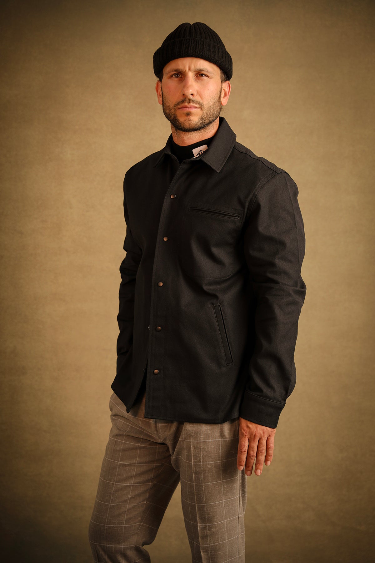 Oxford Shirt Jacket Navy - Signature Innovation Group