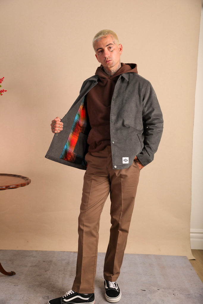 Corduroy Wappen Jacket Mサイズ Corduroy Wappen Jacket (Caramel) - ZUTOMAYO MART