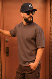 Heavy Tee Rose Grey