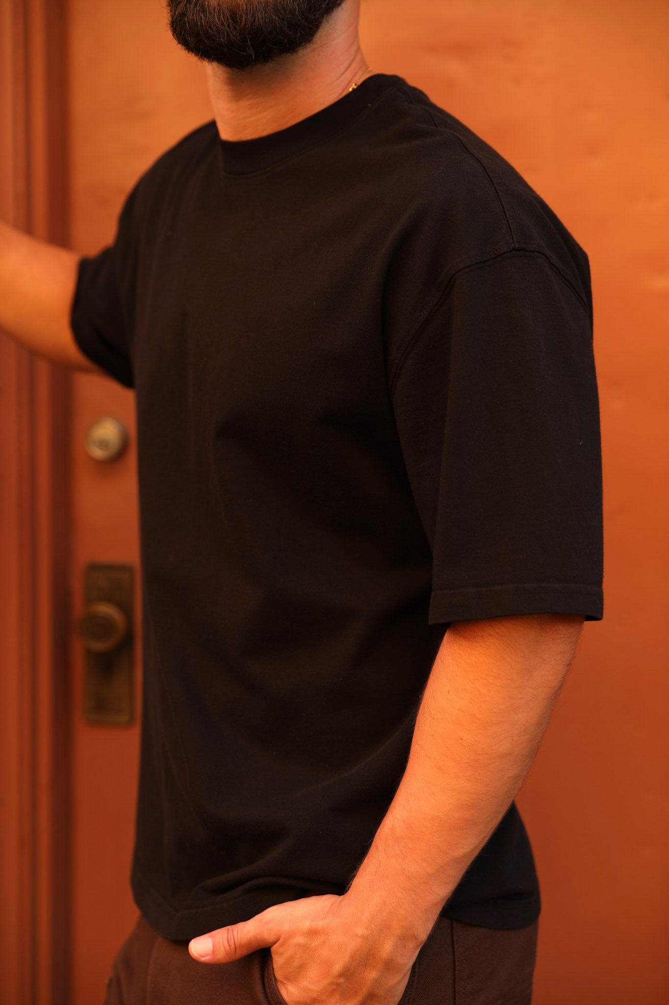 Heavy t-shirt Black
