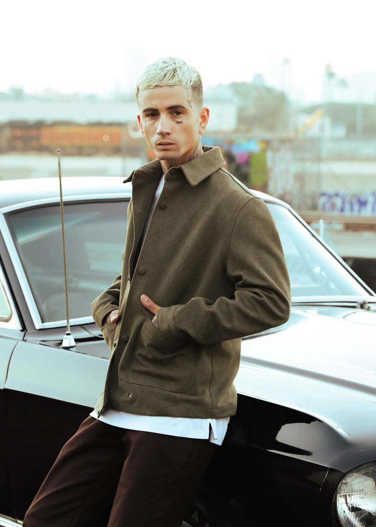 Danny Boy Stonewashed Chore Coat - Green