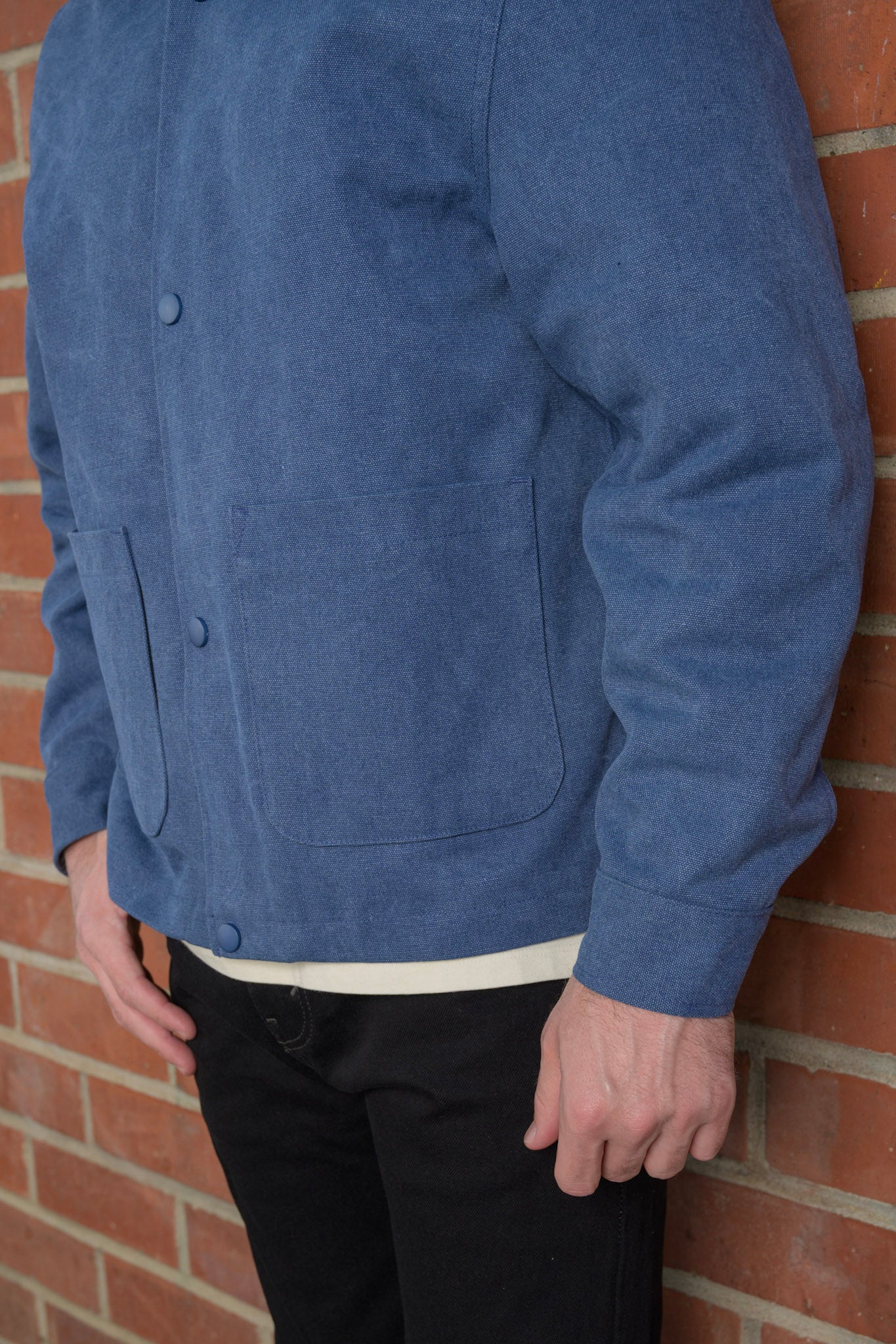 Danny Boy Stonewashed Chore Coat - Blue