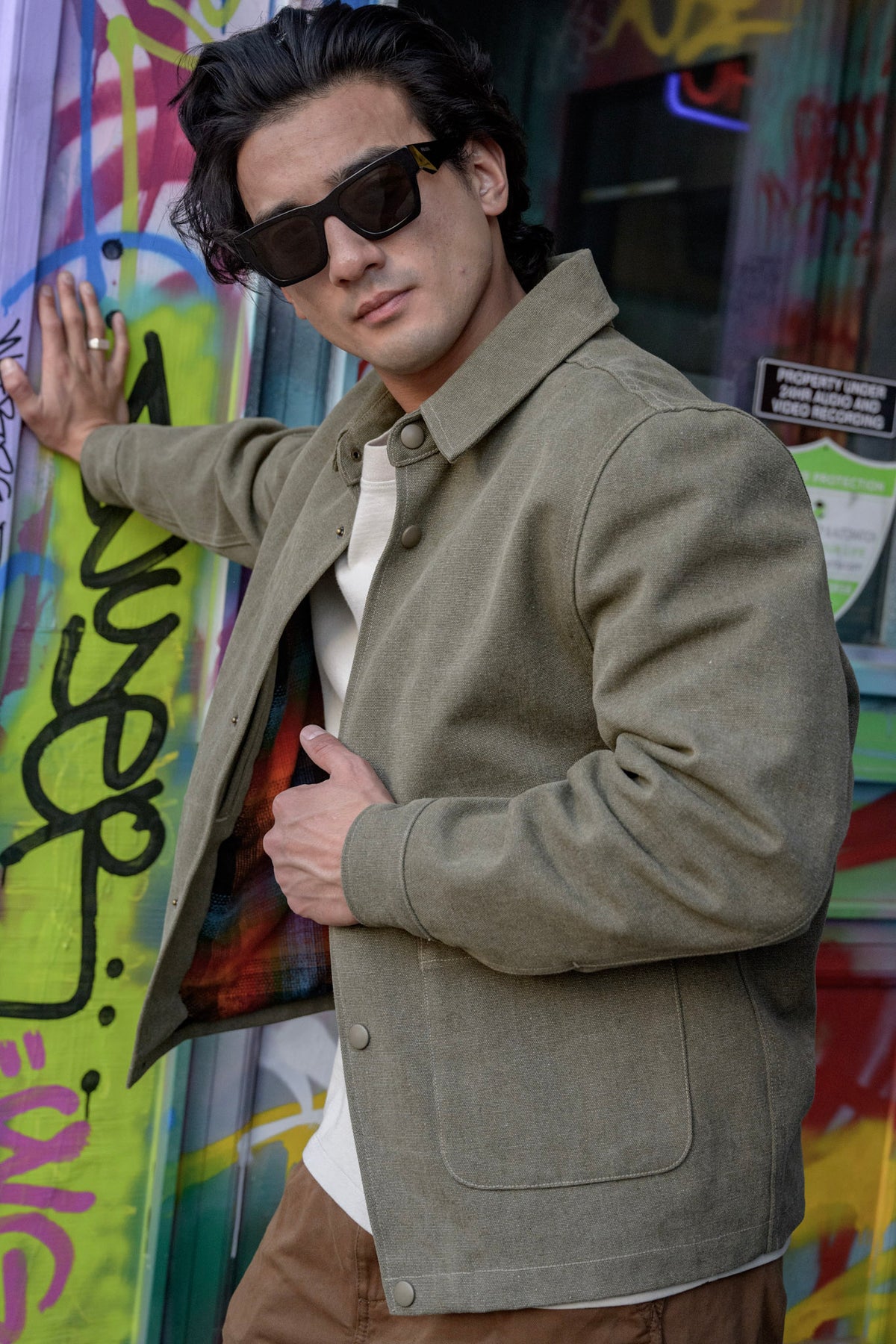 Danny Boy Stonewashed Chore Coat - Green